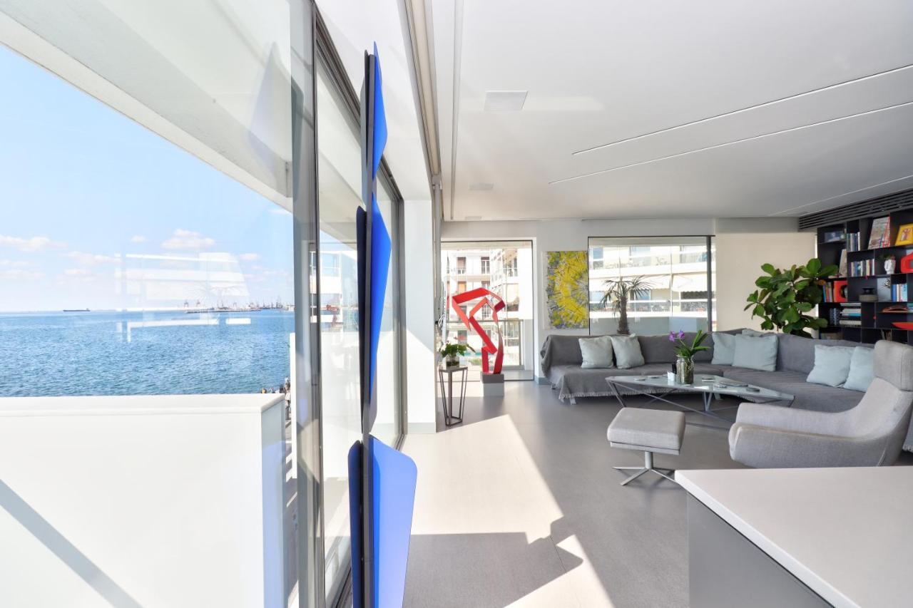 סלוניקי Infinity Sea View Apartment מראה חיצוני תמונה
