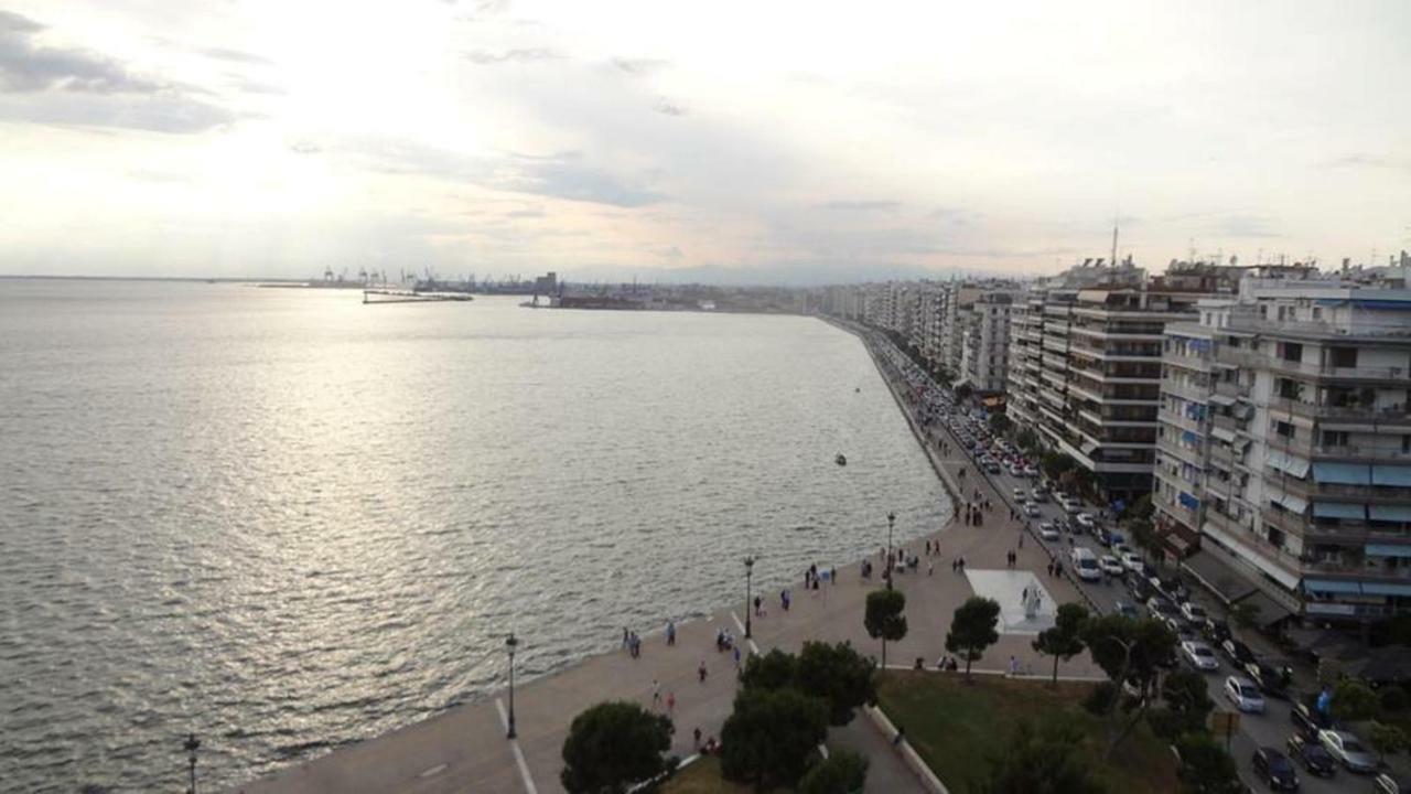 סלוניקי Infinity Sea View Apartment מראה חיצוני תמונה